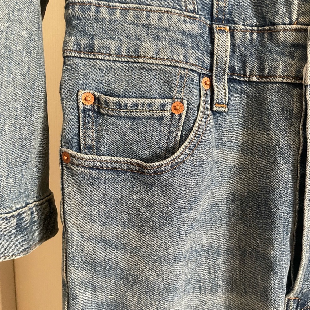 Levi’s Kickflare Denim Jumpsuit - Picture 5 of 12